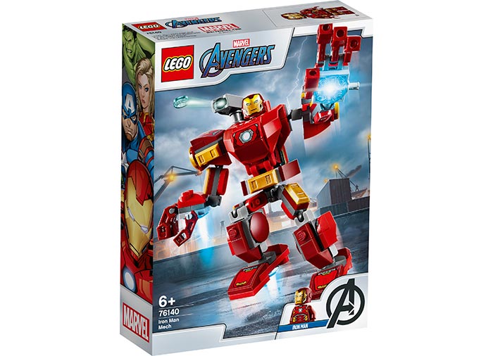 Robot Iron Man Lego Marvel Super Heroes