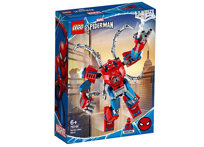 Robot Spider Man Lego Marvel Super Heroes