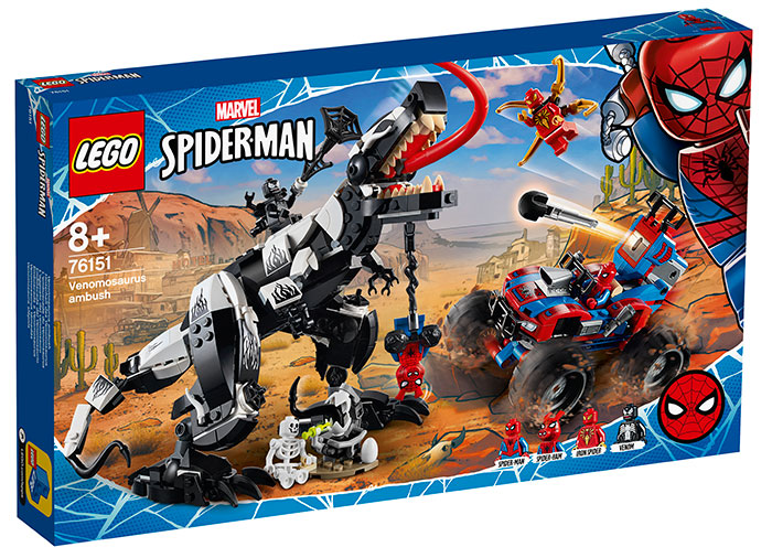 Ambuscada venomosaurus lego marvel super heroes