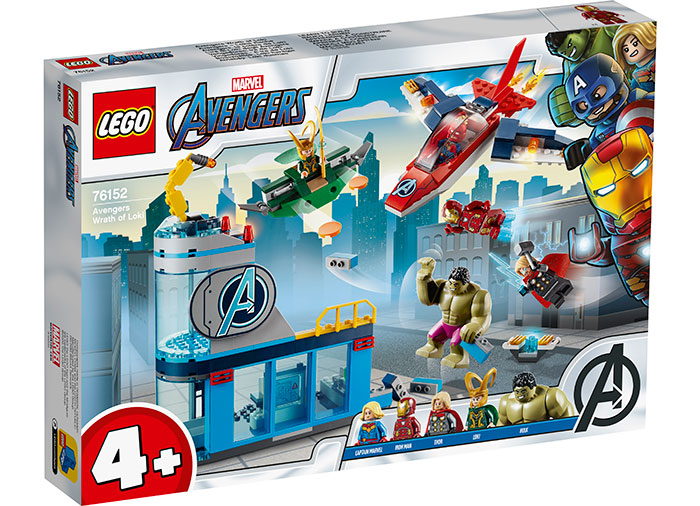 Furia razbunatorilor lego marvel super heroes