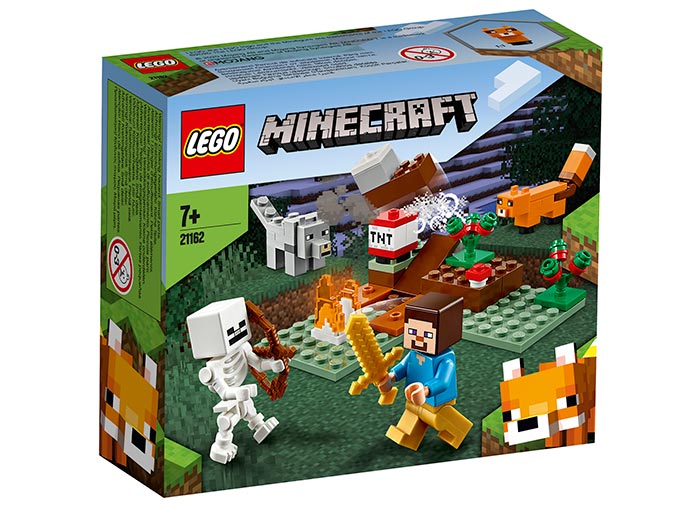 Aventura din taiga lego minecraft