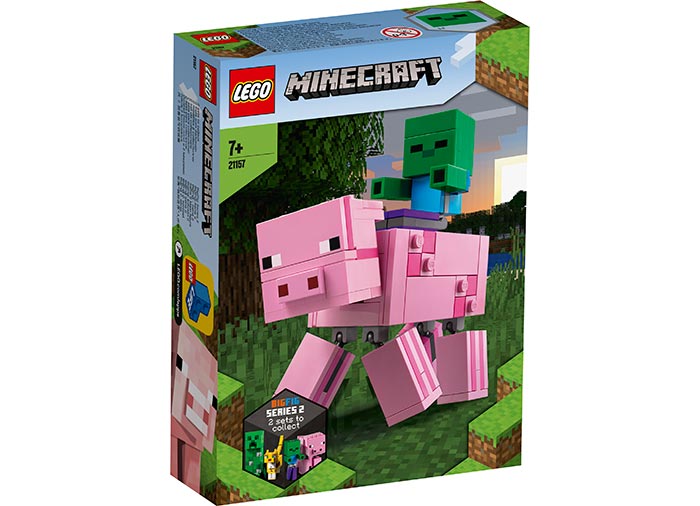 Porc cu Bebelus zombi Lego Minecraft