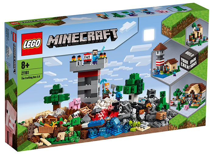 Cutie de crafting 3.0 lego minecraft