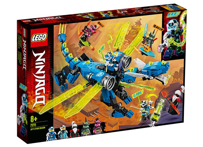 Dragonul cibernetic al lui jay lego ninjago