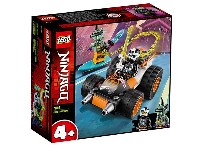 Masina de viteza a lui cole lego ninjago