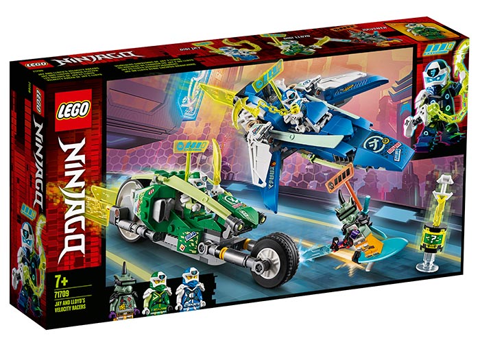 Masinile de curse ale lui jay si lloyd lego ninjago