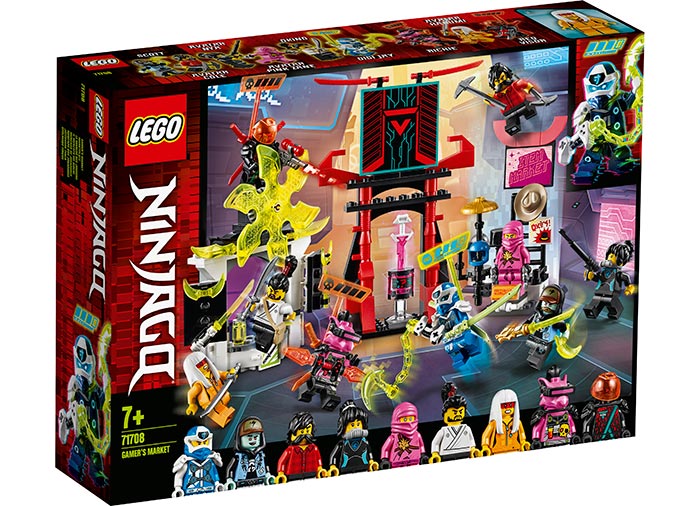 Piata jucatorilor lego ninjago