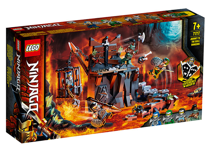 Calatorie prin temnitele craniu lego ninjago