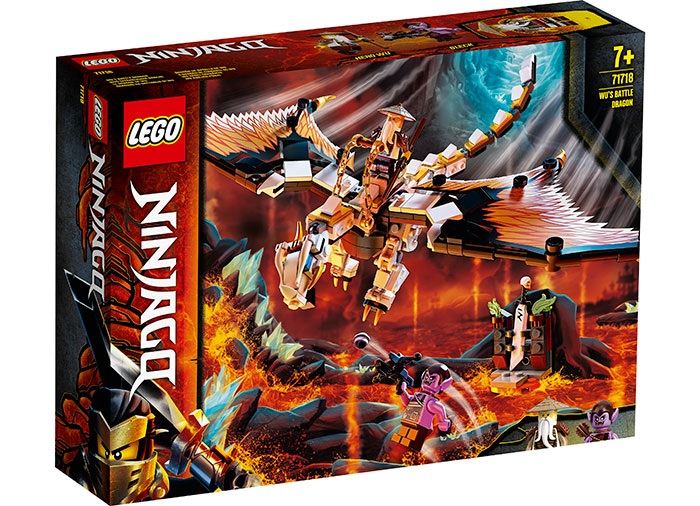 Dragonul de lupta al lui wu lego ninjago