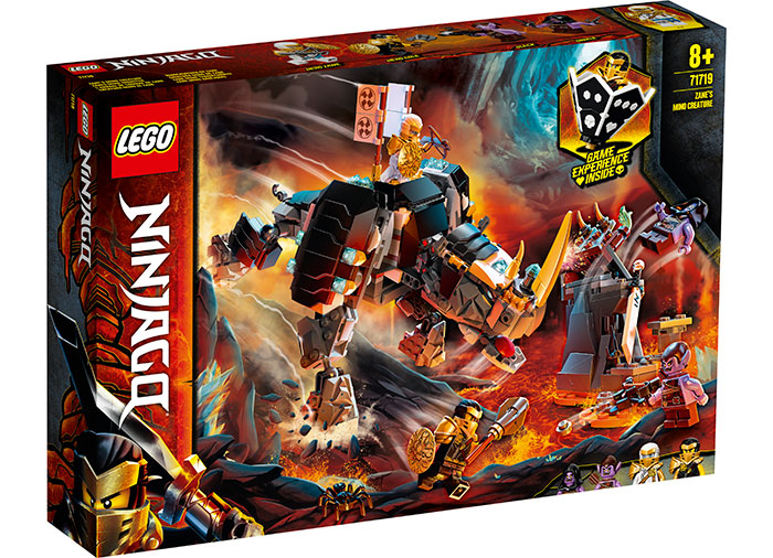 Creatura minotaur a lui zane lego ninjago