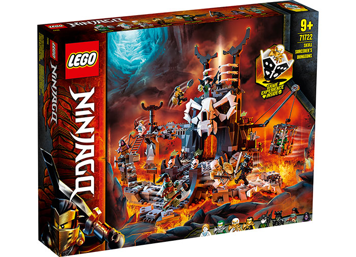 Temnitele vrajitorului craniu lego ninjago