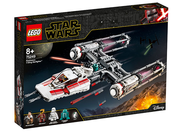 Resistance Y-Wing Starfighter Lego Star Wars