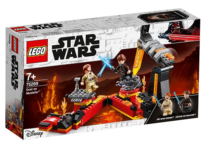 Duel pe mustafar lego star wars