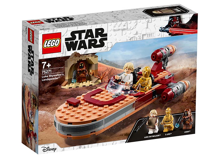 Landspeeder-ul lui luke skywalker lego star wars