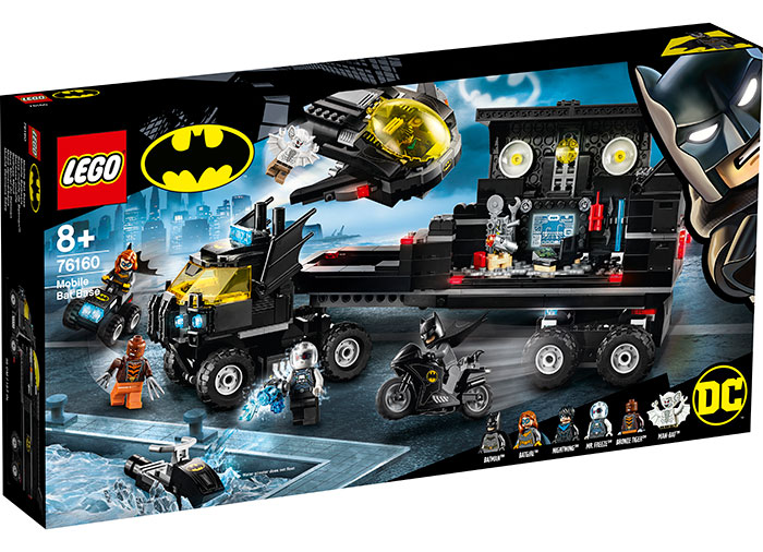 Baza mobila a lui Batman Lego DC Super Heroes