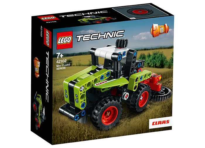 Mini claas xerion lego technic