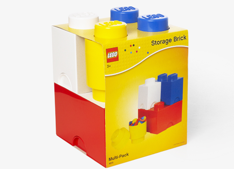 Set 4 cutii depozitare lego