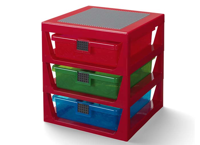Cutie depozitare lego cu trei sertare