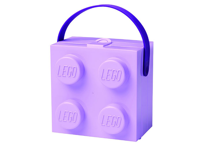 Cutie pentru sandwich 2x2 lavanda lego