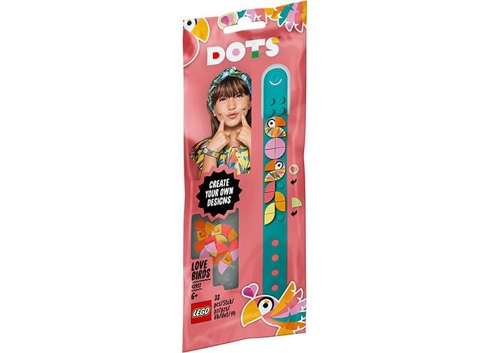 Bratara cu pasari lego dots