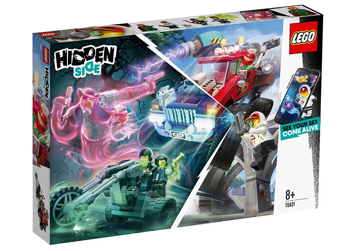 Camionul lui el fuego lego hidden side