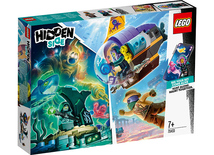 Submarinul lui jb lego hidden side
