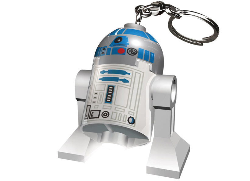Breloc cu lanterna lego r2-d2