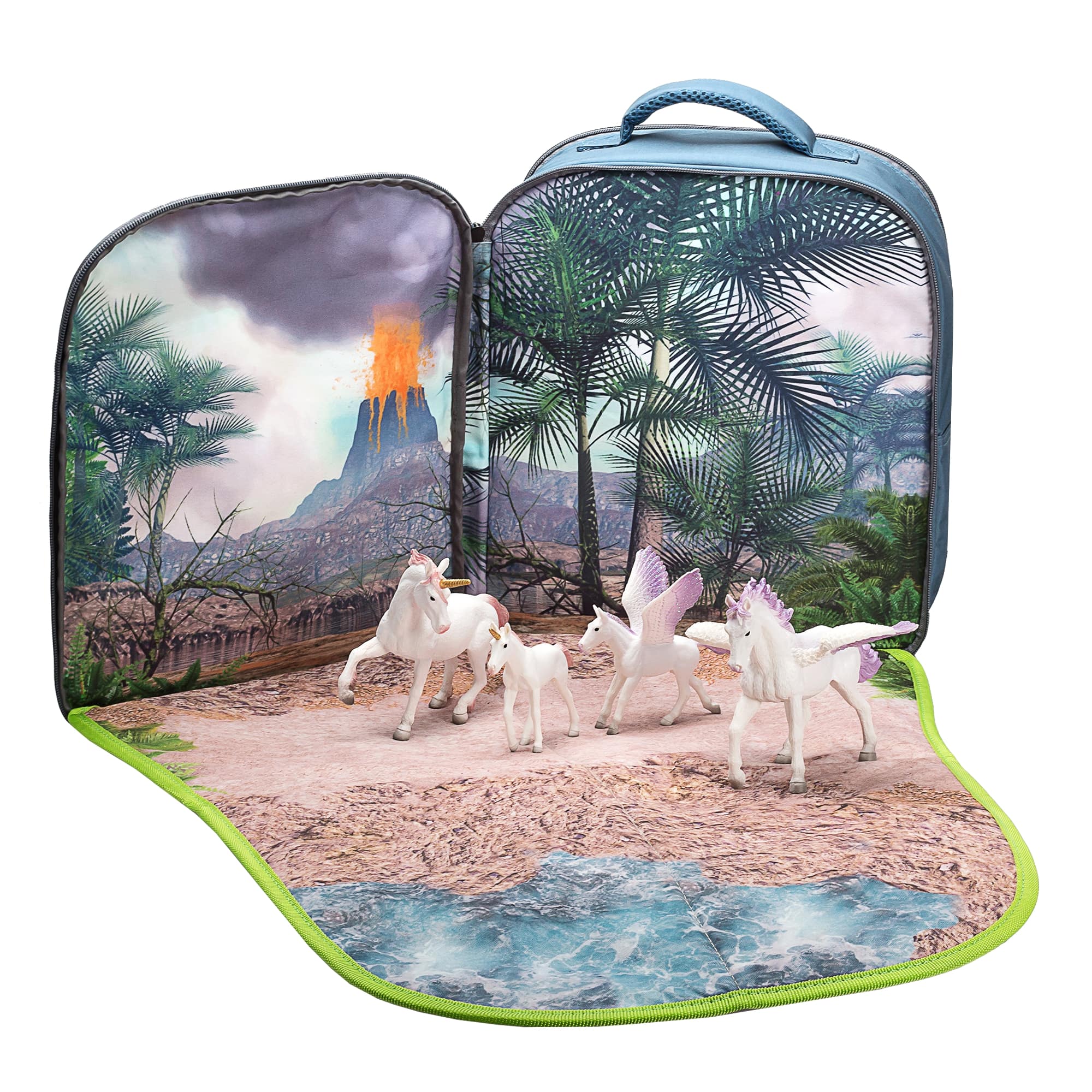 Regatul de joaca 3d cu 4 figurine mojo