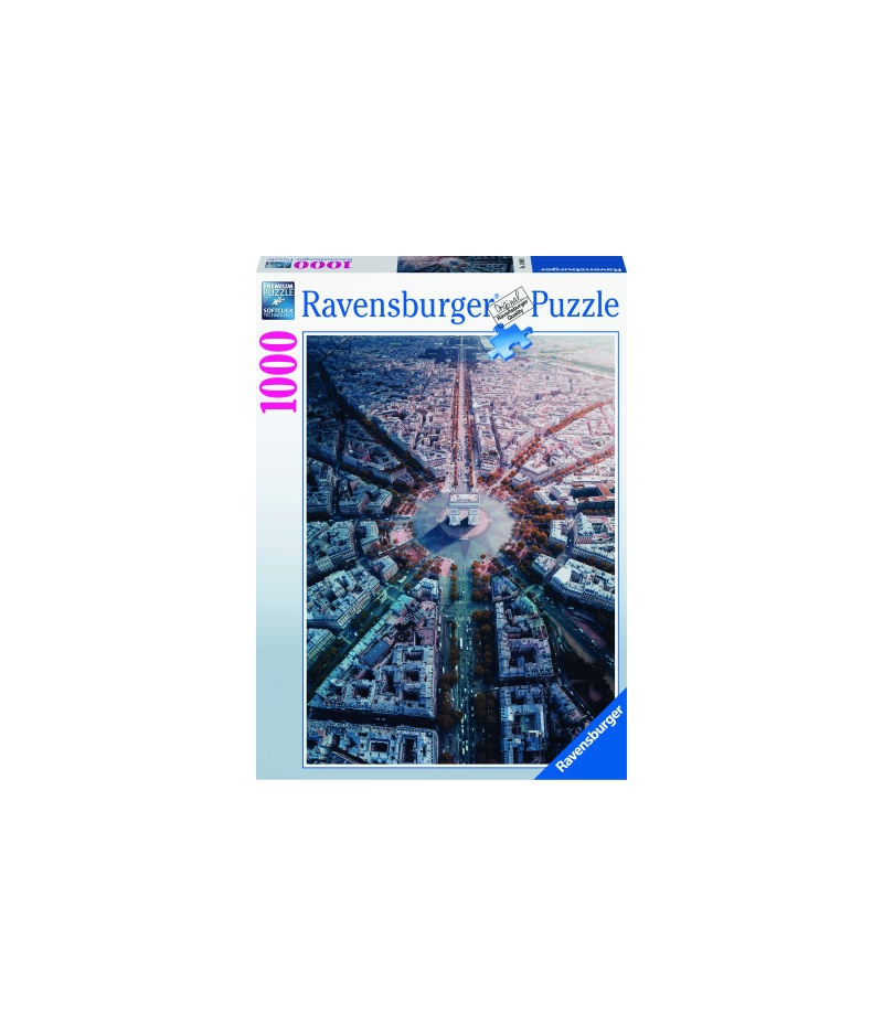Puzzle copii si adulti arc triumf paris 1000 piese ravensburger
