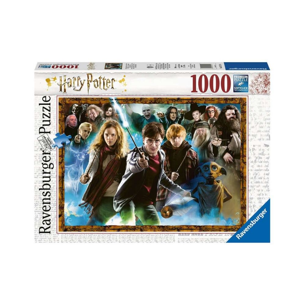 Puzzle copii si adulti Harry Potter 1000 piese Ravensburger