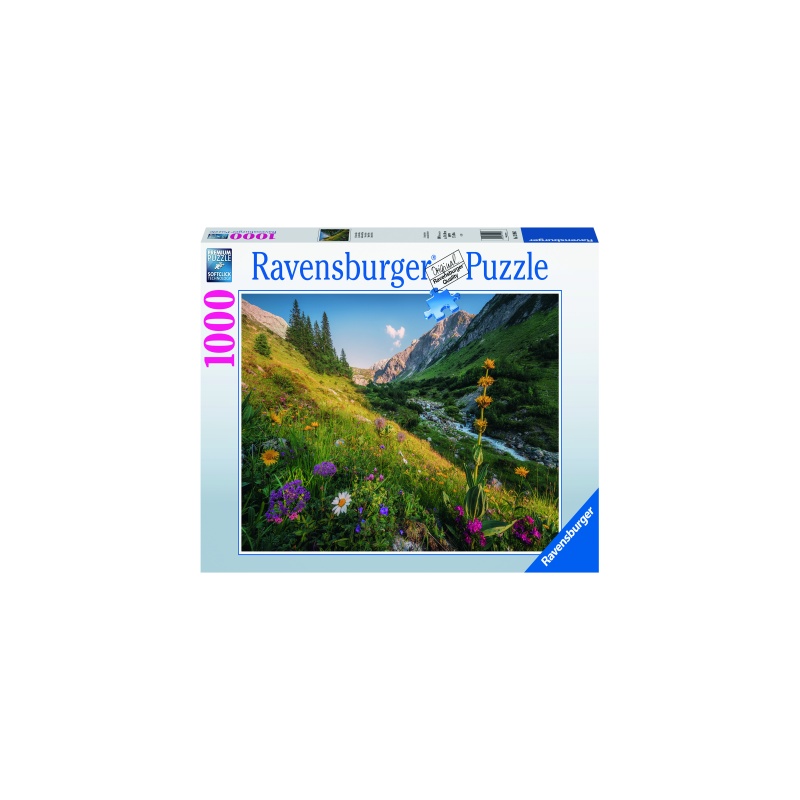 Puzzle copii si adulti gradina edenului 1000 piese ravensburger