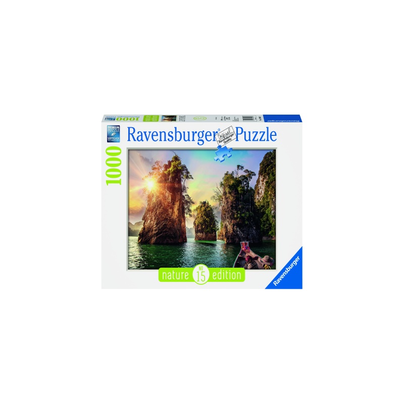 Puzzle copii si adulti lacul cheow 1000 piese ravensburger