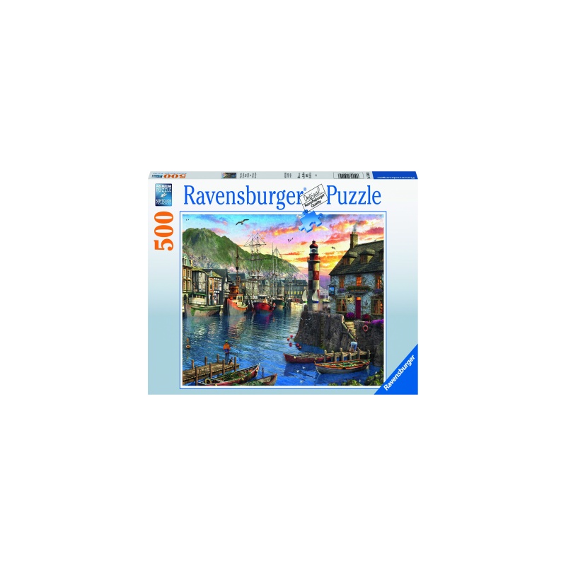 Puzzle port la rasarit 500 piese ravensburger