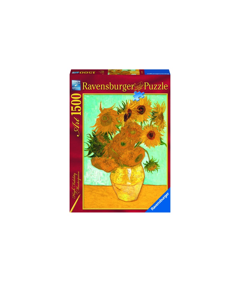 Puzzle adulti vaza de flori 1500 piese ravensburger