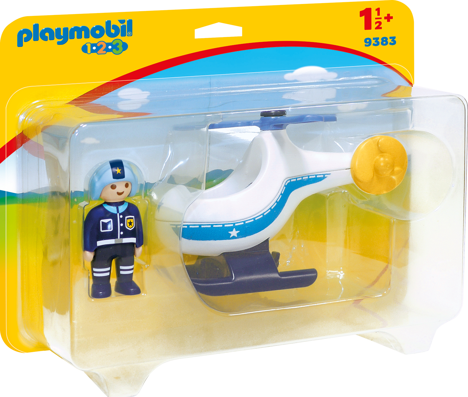 Elicopter de Politie Playmobil 1.2.3