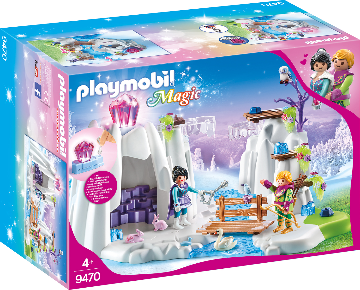 Ascunzatoarea de cristal playmobil magic