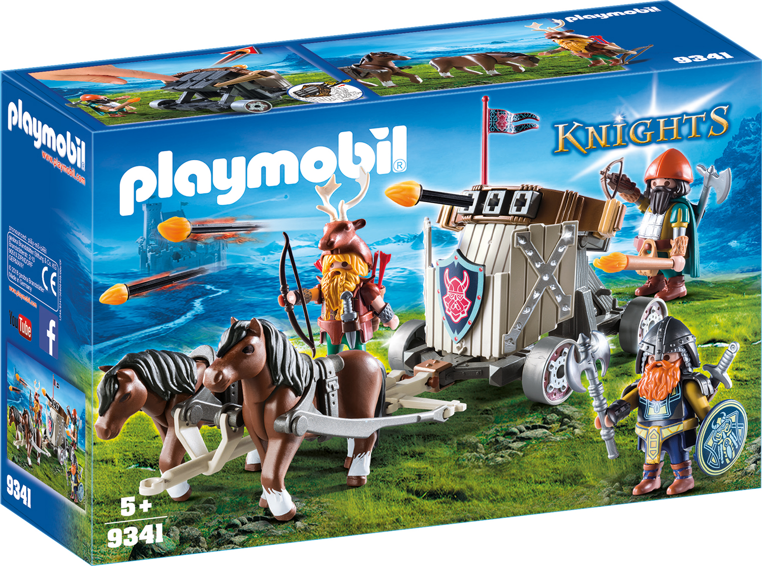 Balista cavalerilor pitici playmobil knights