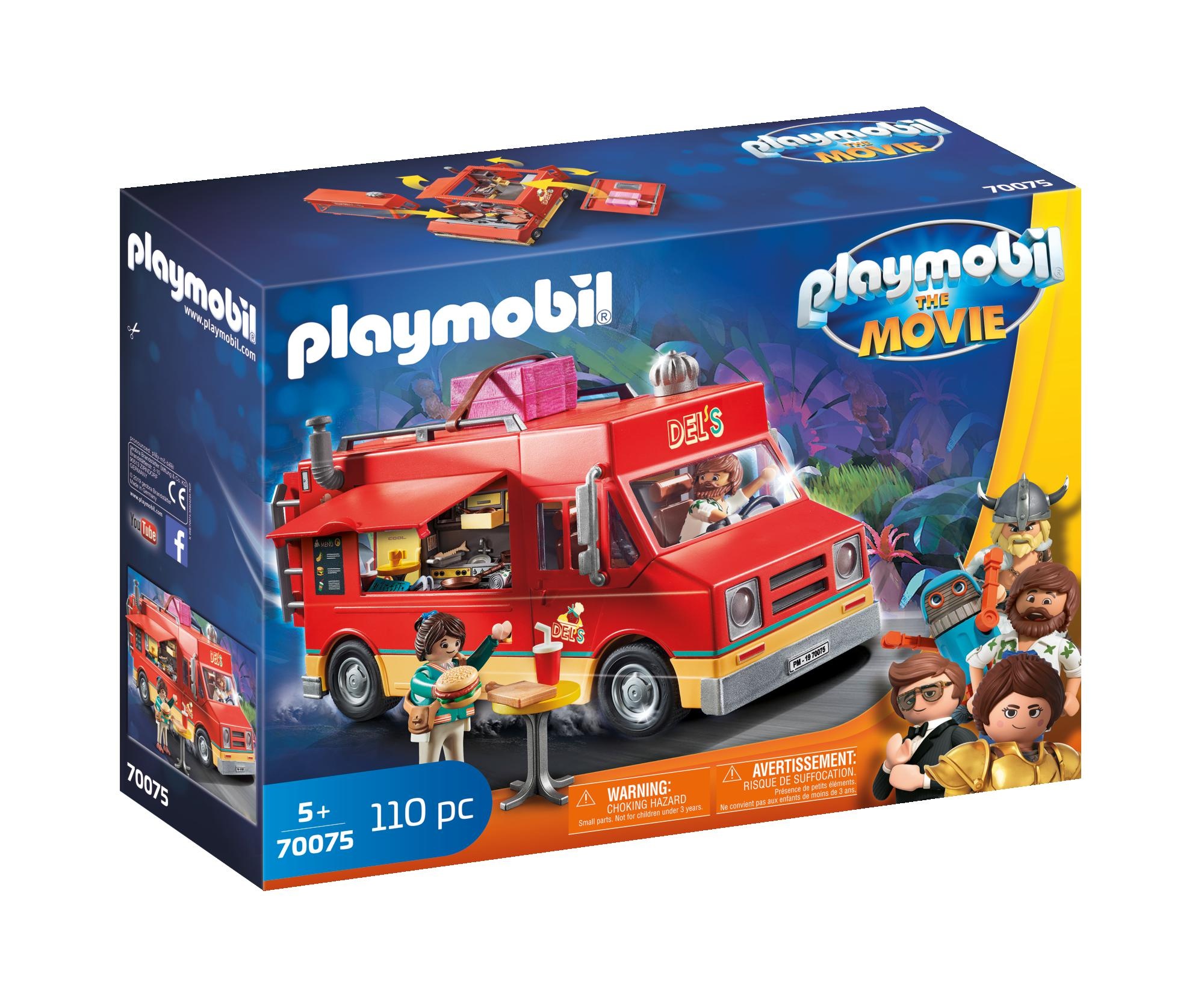 Camionul cu mancare al lui Del Playmobil Movie