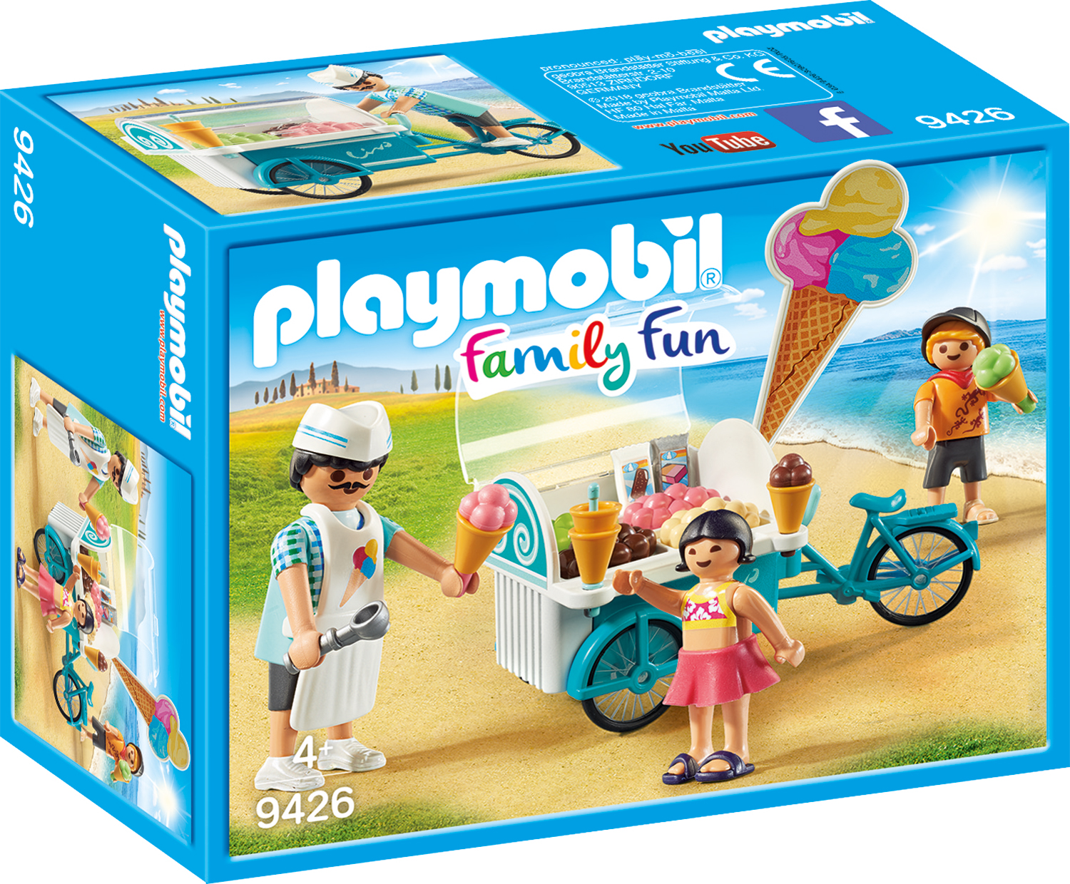 Carucior cu inghetata Playmobil Family Fun