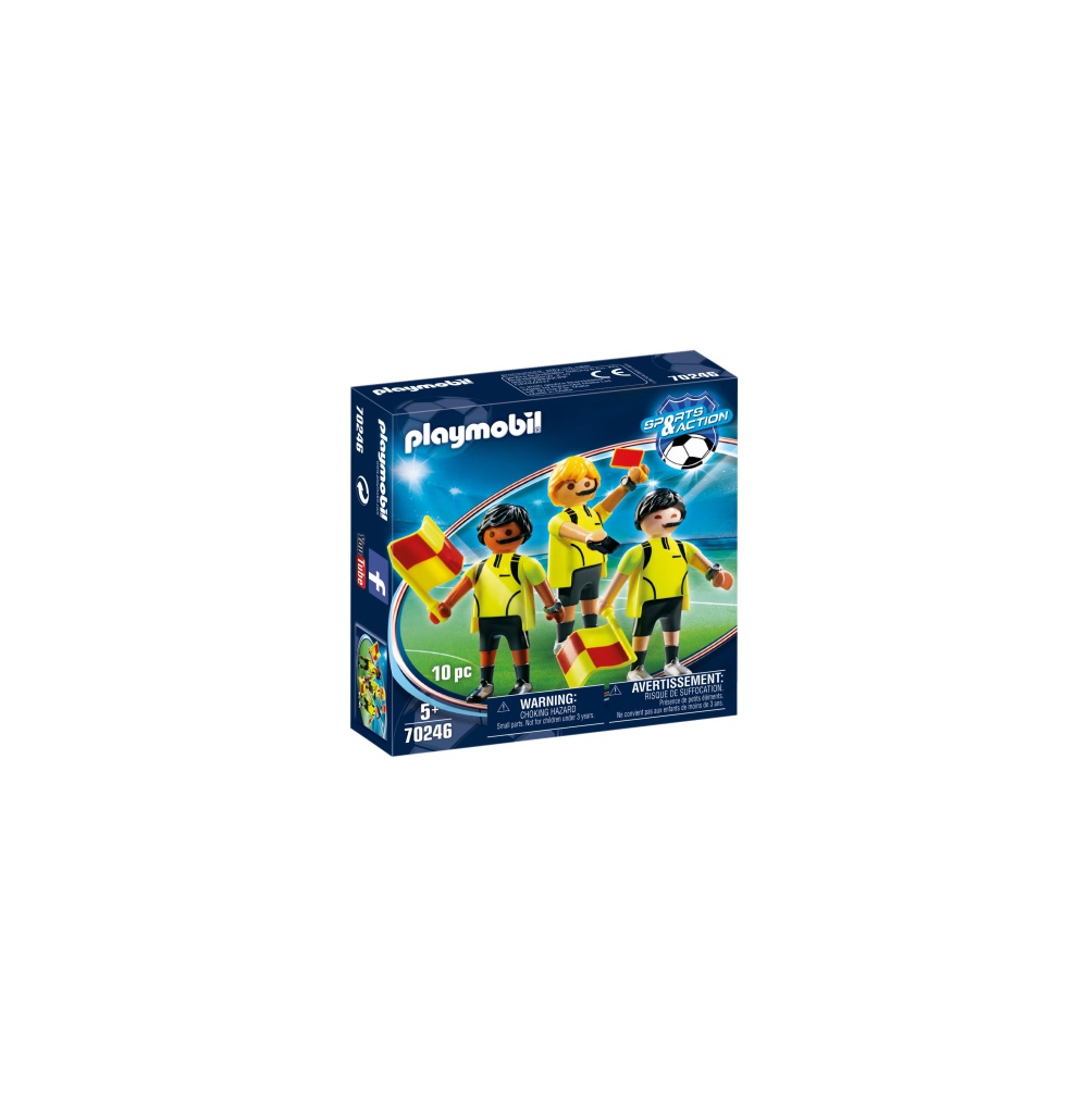 Echipa de arbistrii playmobil sports action