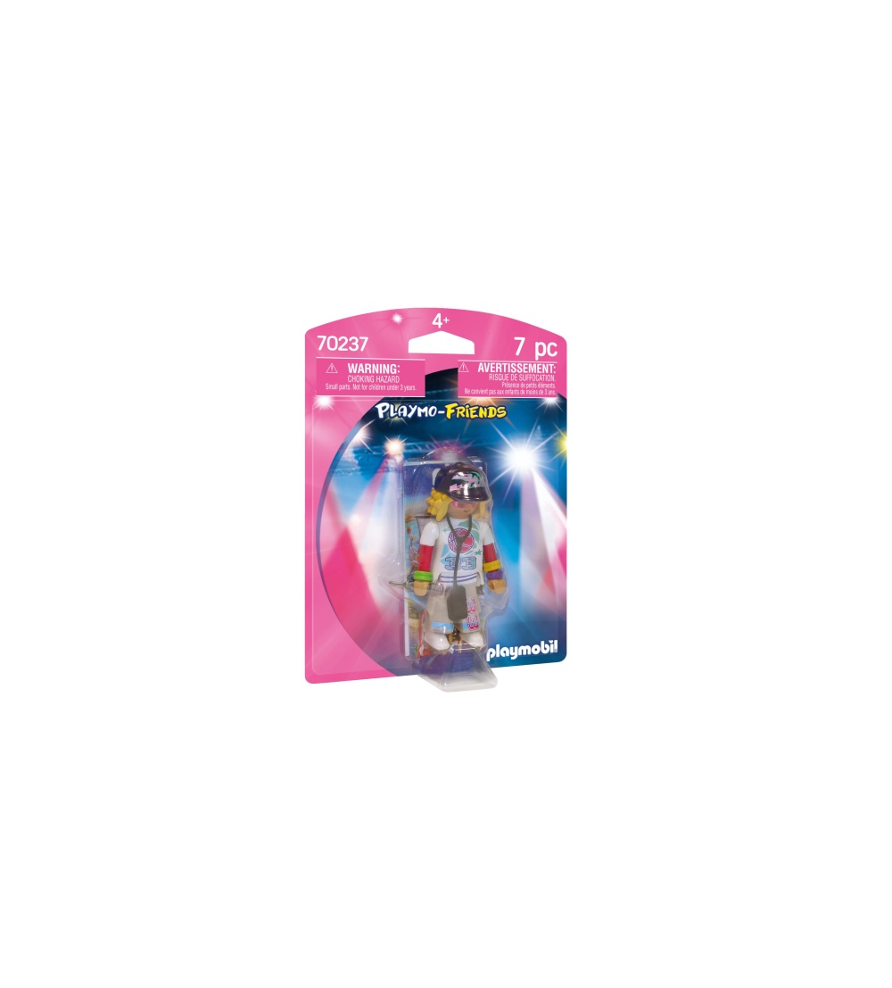 Figurina cantaret rap playmobil