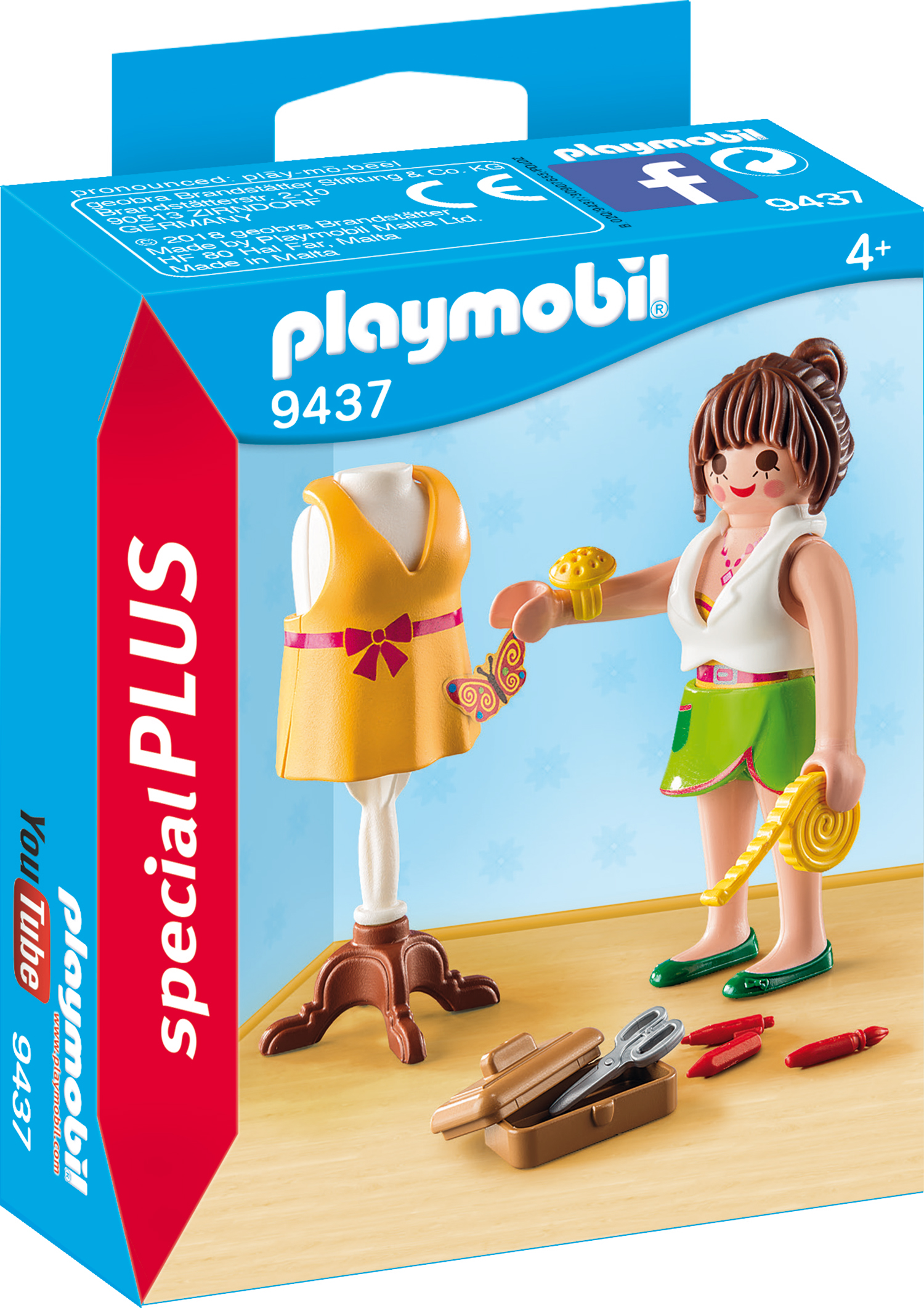 Figurina designer vestimentar playmobil