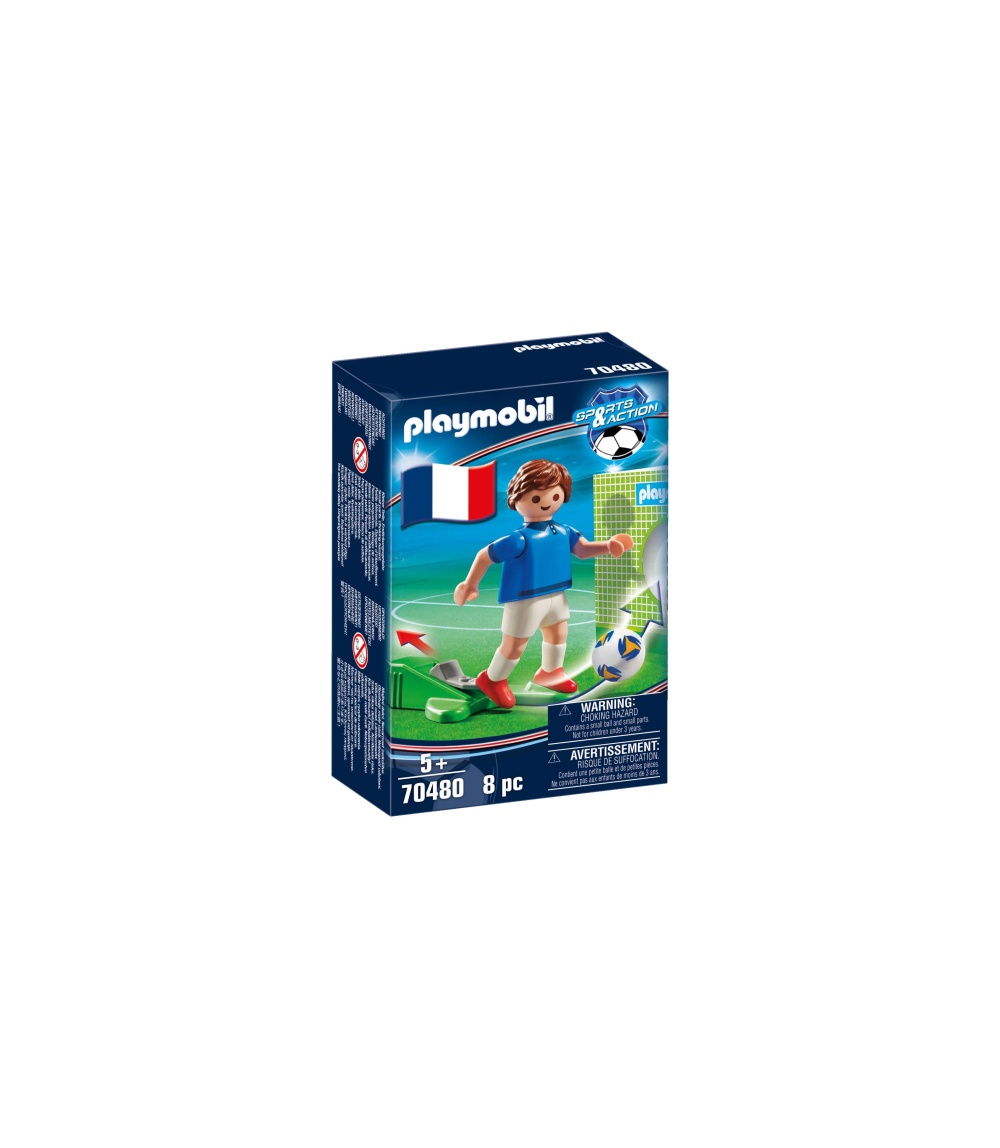 Jucator fotbal liga a franta playmobil sports action
