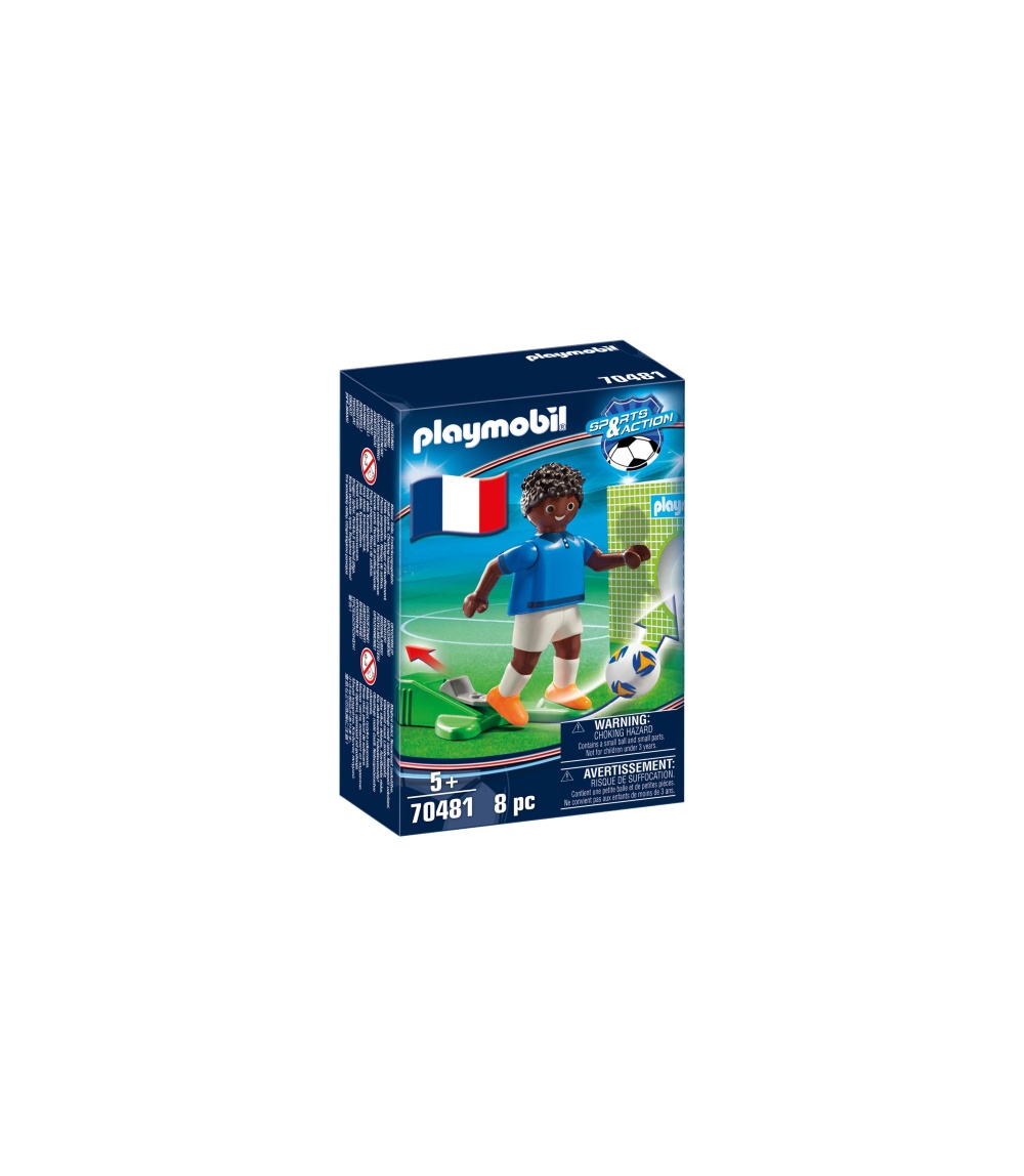 Jucator fotbal liga b franta playmobil sports action