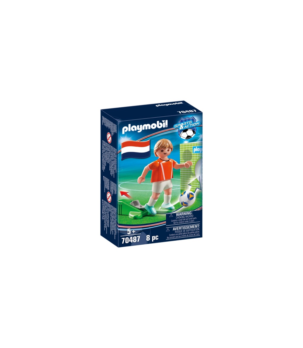 Jucator fotbal olanda playmobil sports action
