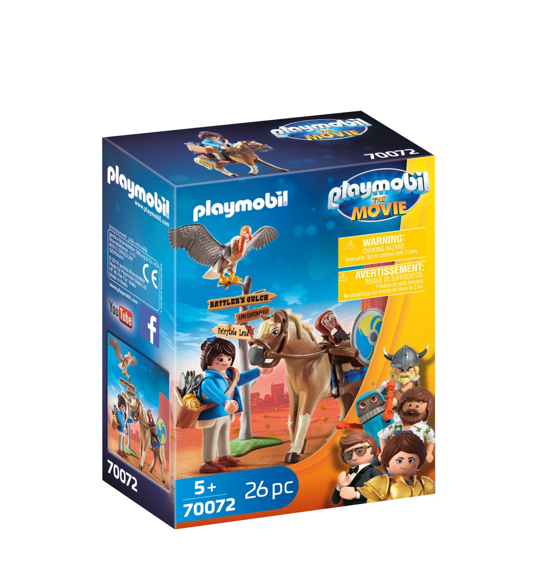 Marla cu Cal Playmobil Movie