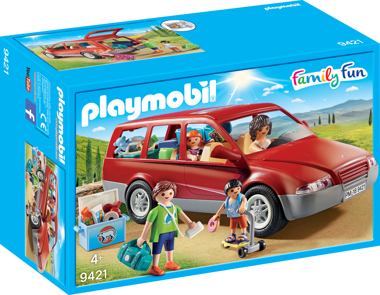 Masina de familie playmobil family fun