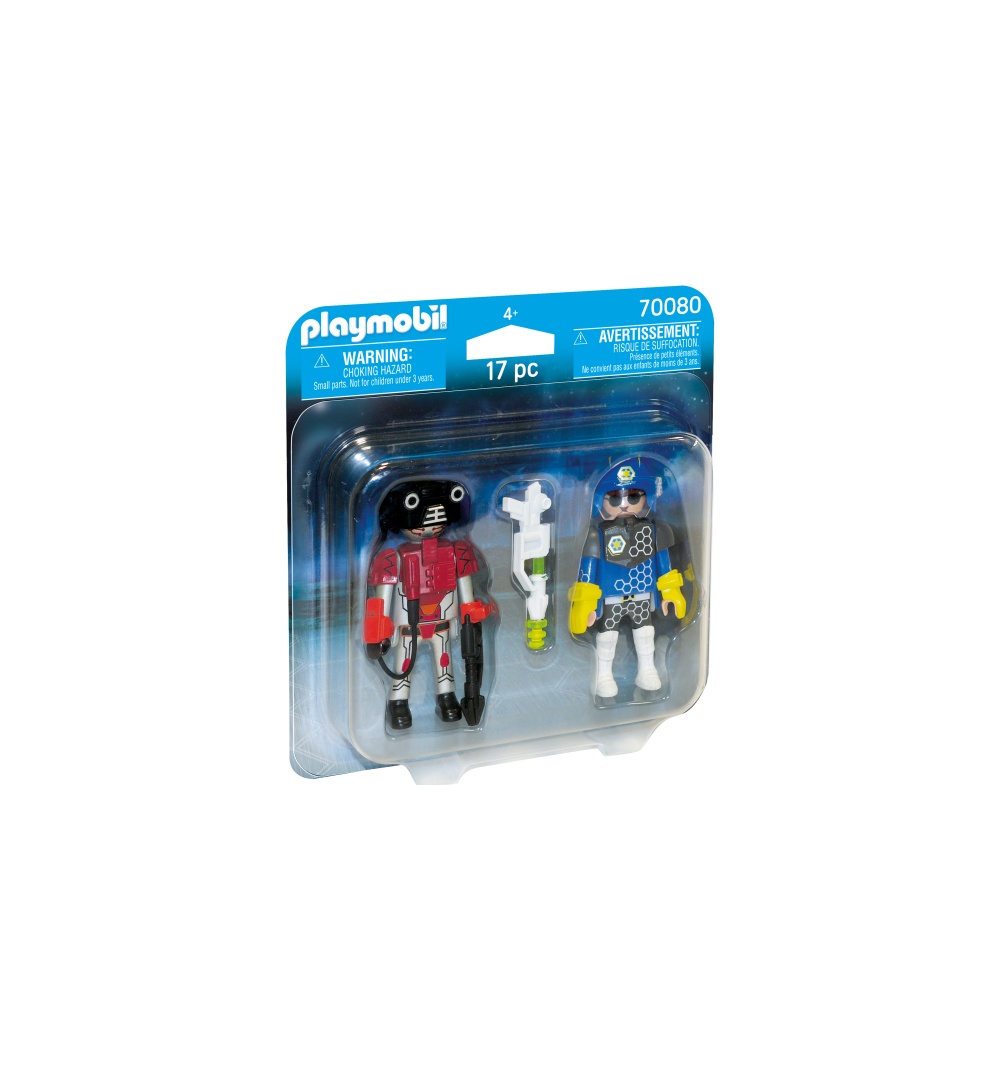 Set 2 figurine politist si hot playmobil