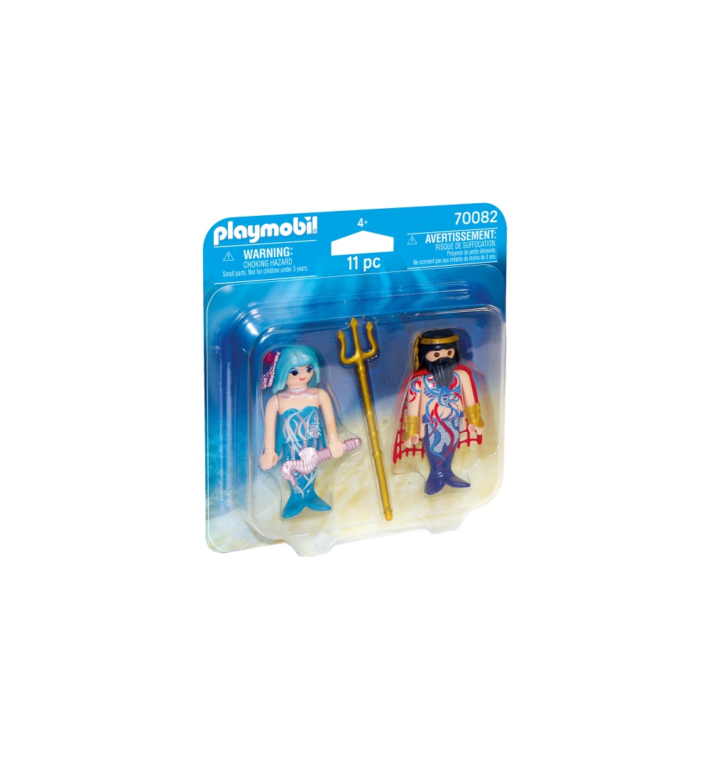 Set 2 figurine rege si sirena playmobil