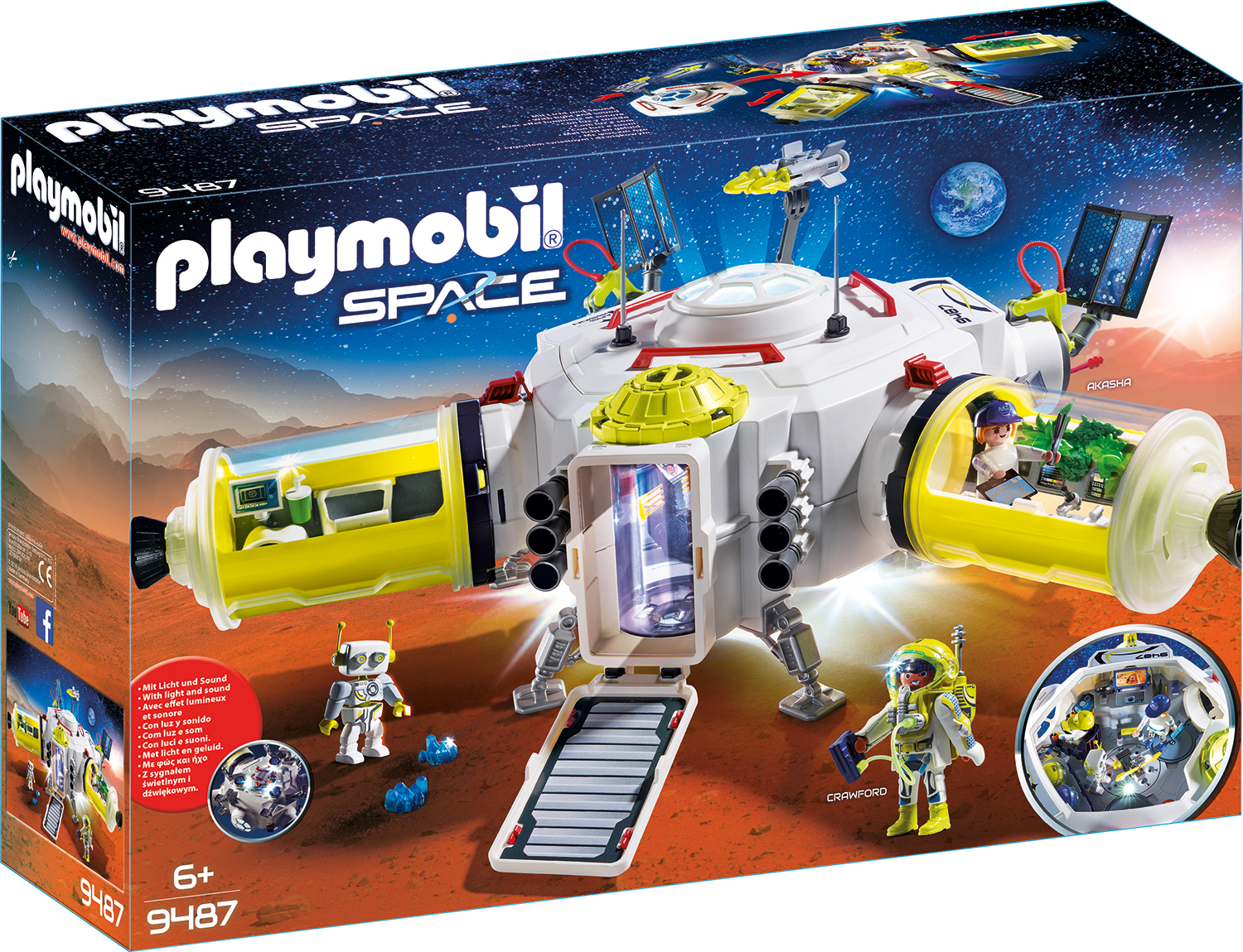 Statie spatiala Playmobil Space